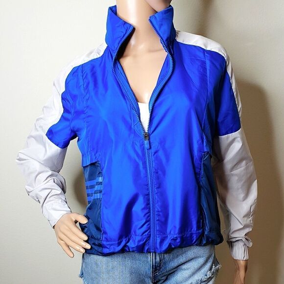 Adidas NWT ID Woven Shell Jacket Windbreaker W/ Hideaway Hood - Picture 4 of 11